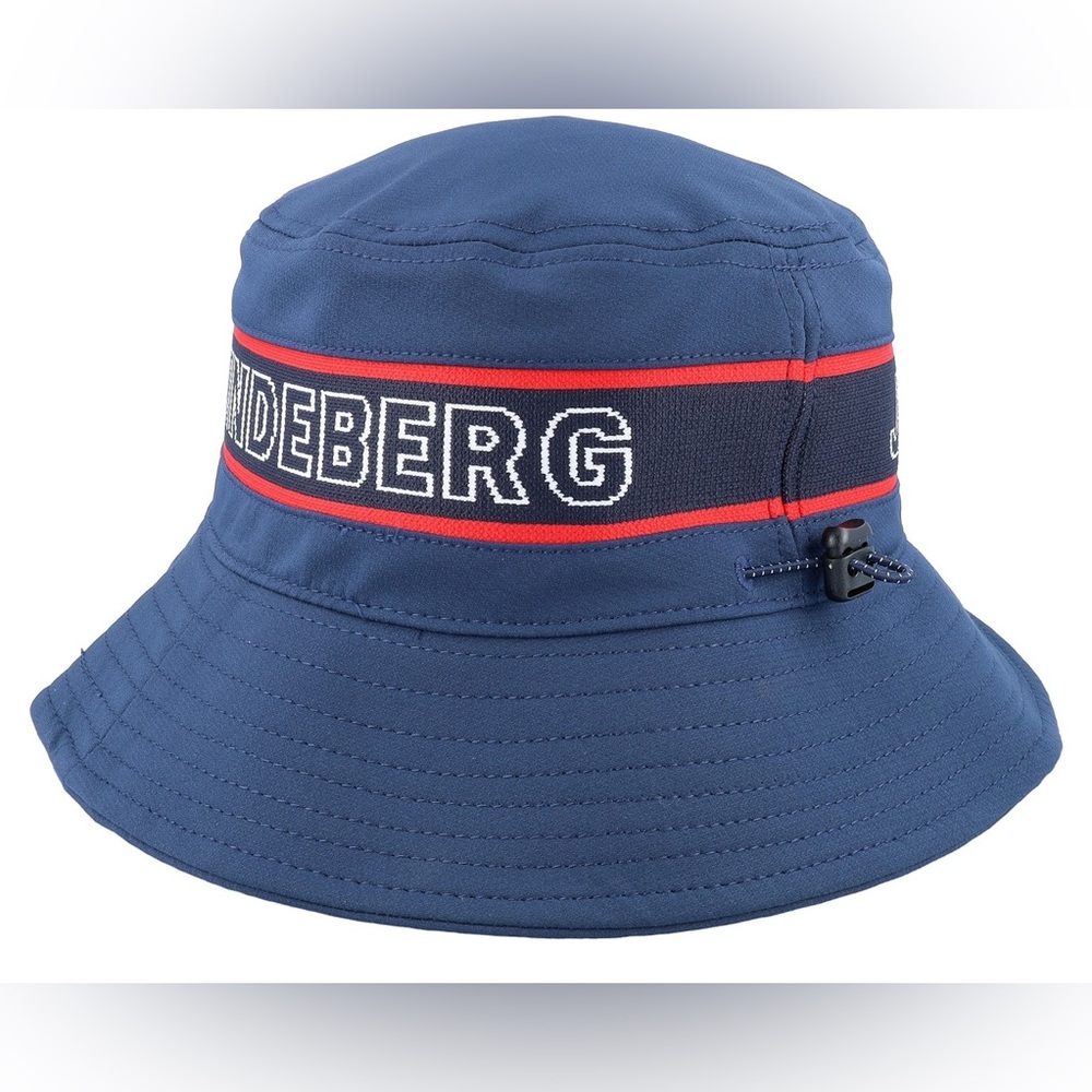 NWT J.Lindeberg
Denver Stripe Jl Navy Bucket Hat